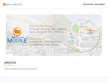 Tablet Screenshot of malldelmueble.cl